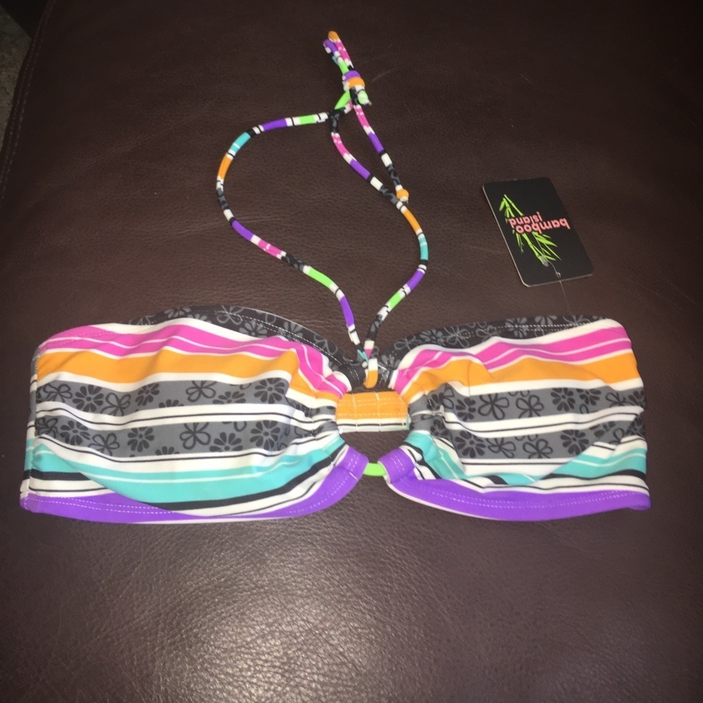 Bikini bathing suit bandeau style